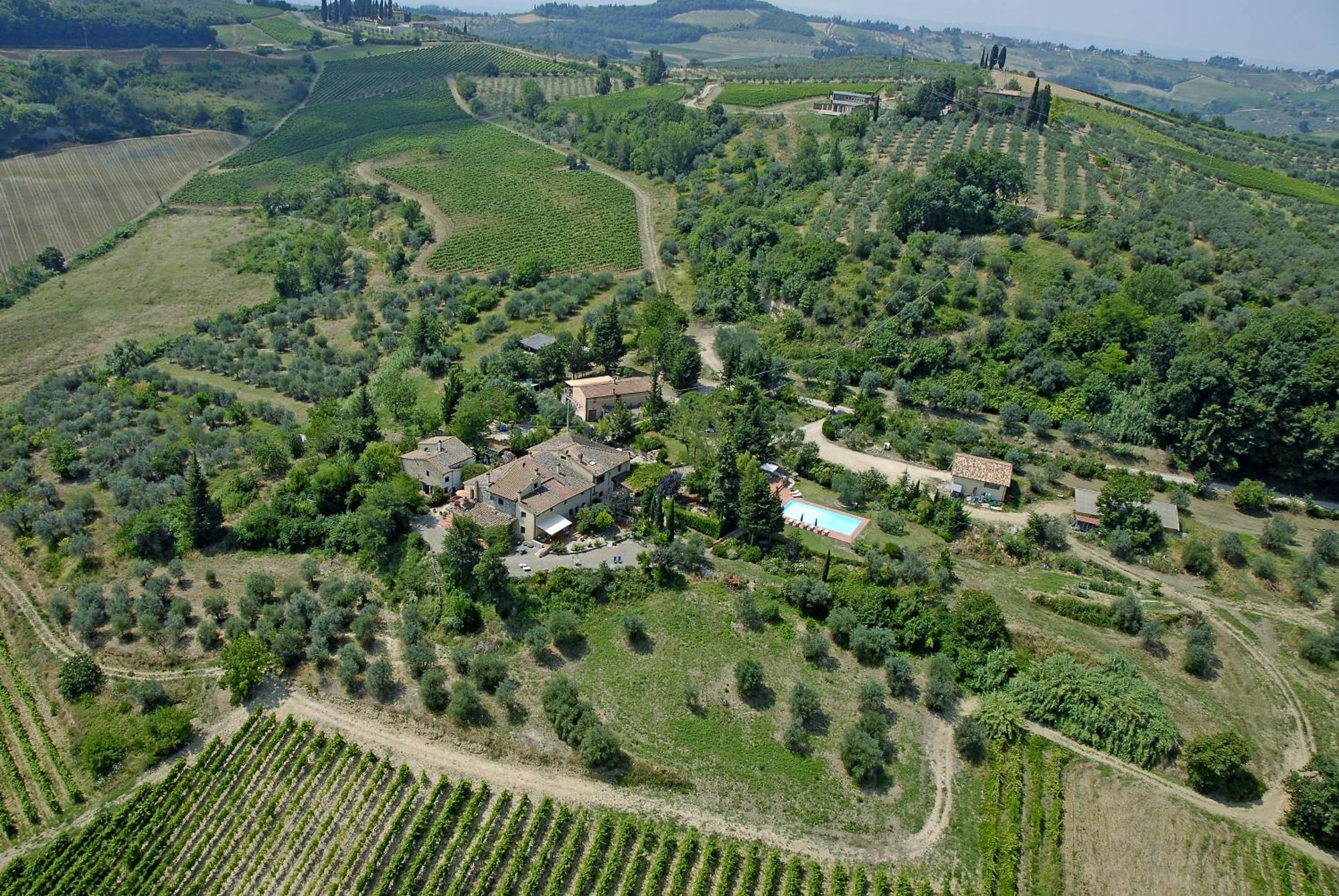 Вілла Agriturismo La Valle A Polvereto Tavarnelle Val di Pesa Екстер'єр фото